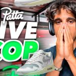 Nike Air Max 1 Patta Wave White présentée dans une boîte à sneakers