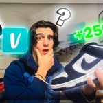 Sneakers neuves avec boîte prêtes à être revendues en ligne